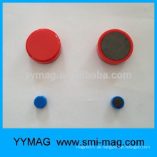 China-Plastikmagnetknopf, magnetischer Stift